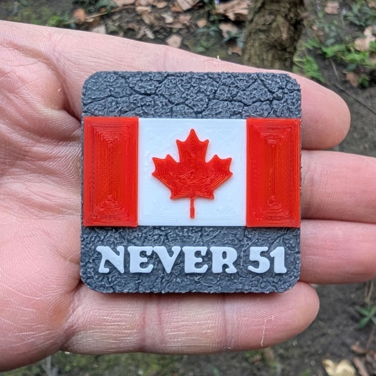 Магніт "Канада Never 51"