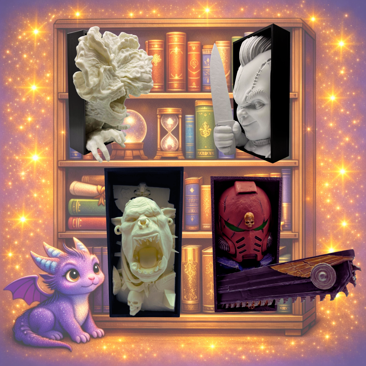 Бук нук, декор