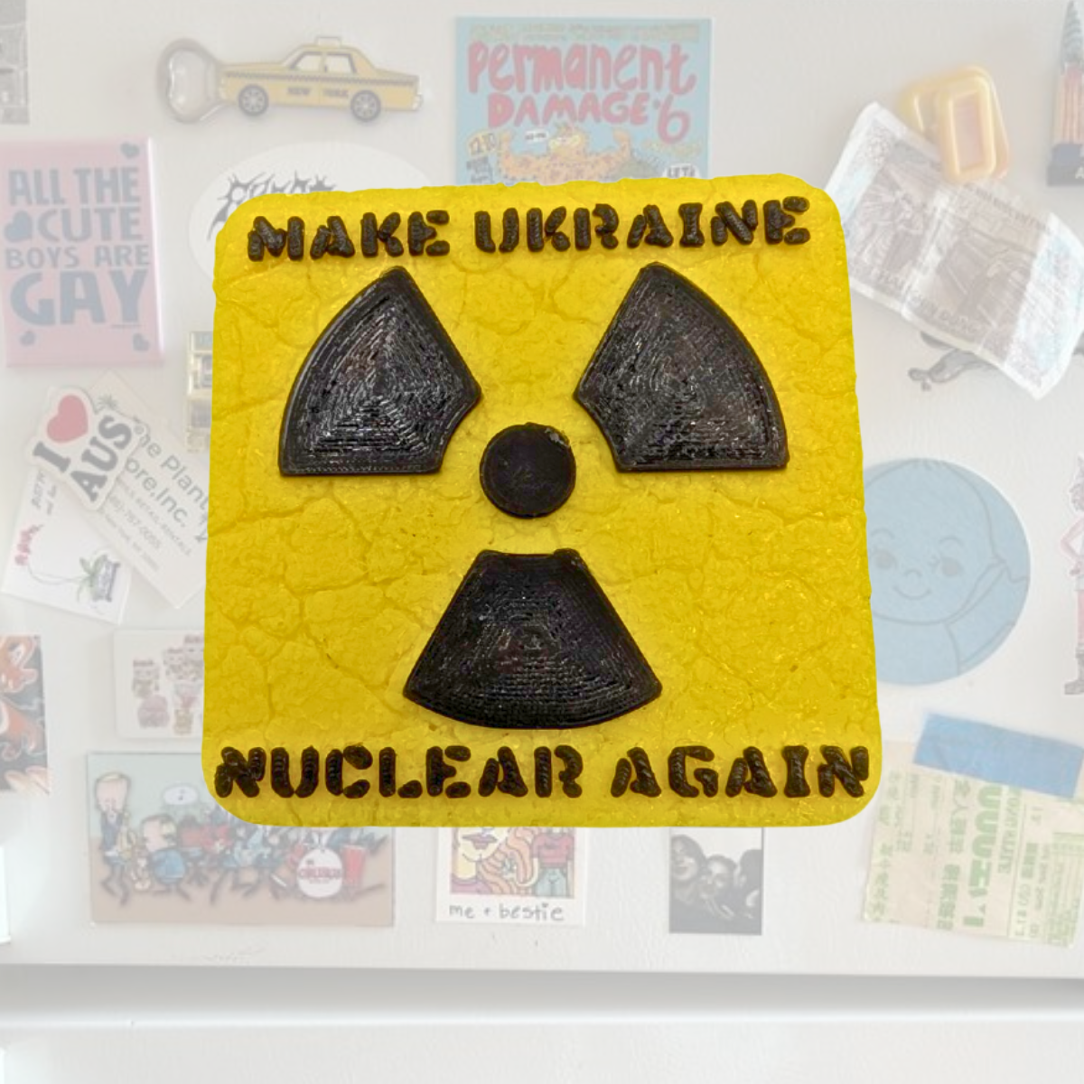 Магніт Радіація