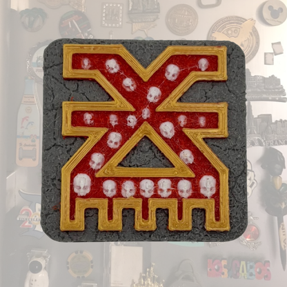 Магніт Кхорн з черепами