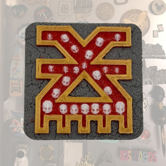 Магніт Кхорн з черепами