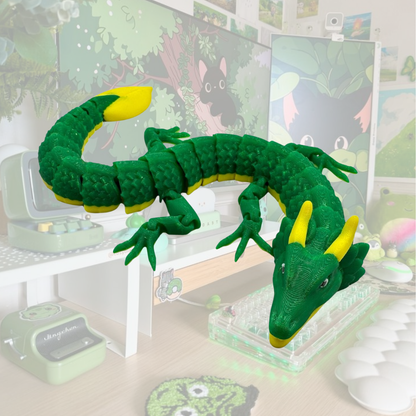 Іграшка-антистрес Дерев'яний дракон