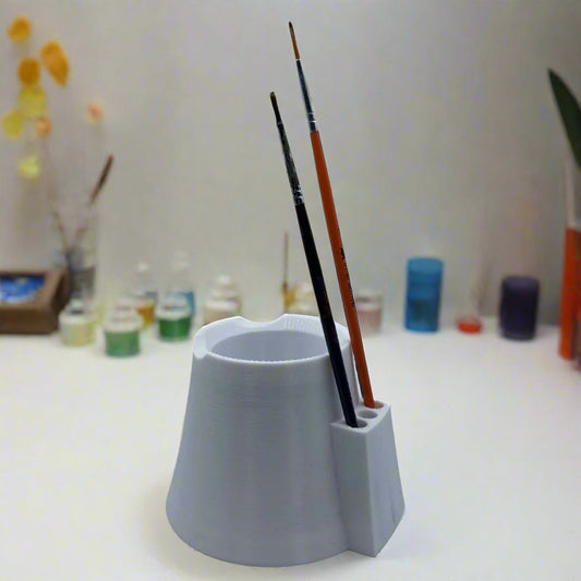 Резервуар води для малювання з тримачем для пензликів