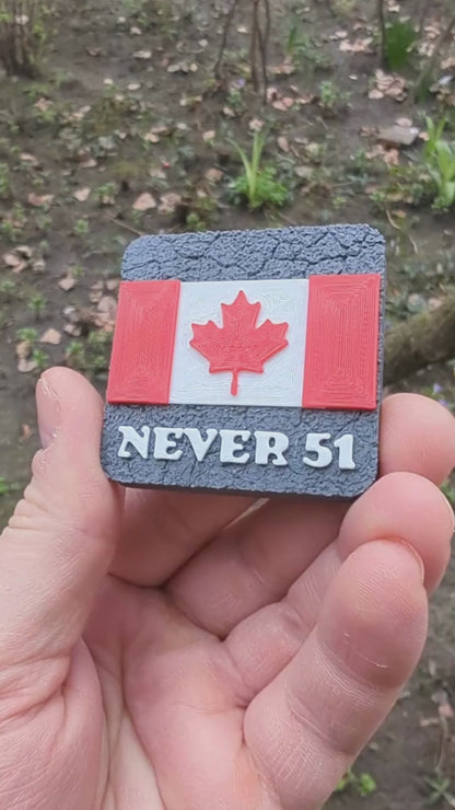 Магніт Канада Never 51
